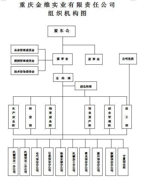 重慶金維實業(yè)有限責任公司